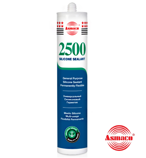 Asmaco Silicon Sealant Clear 2500