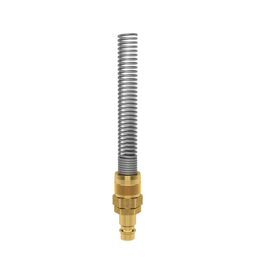 Brass Plug With Spring 8x12MM Ludecke