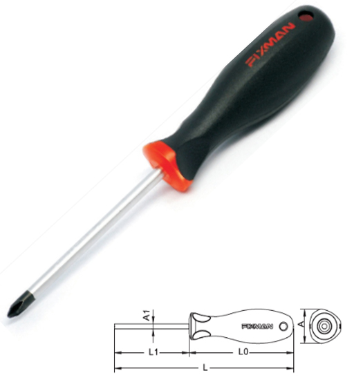 Fixman Screw Driver Star 5" H/D