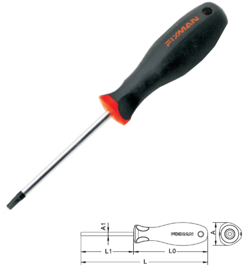 Fixman Torque Screw Driver 4" T40