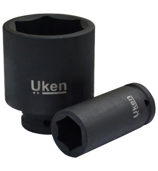 Impact Socket ¾” Dr 6pt 24MM Deep Uken