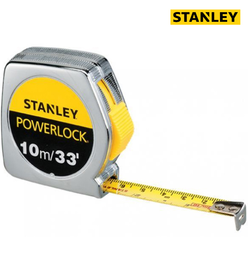 Measuring Tape 10mtr Stanley #0 – 33 – 463 ( Powerlock )