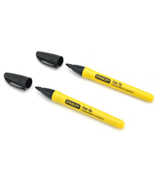 Stanley Fine Tip Black Marker (2 Pc) – view 2